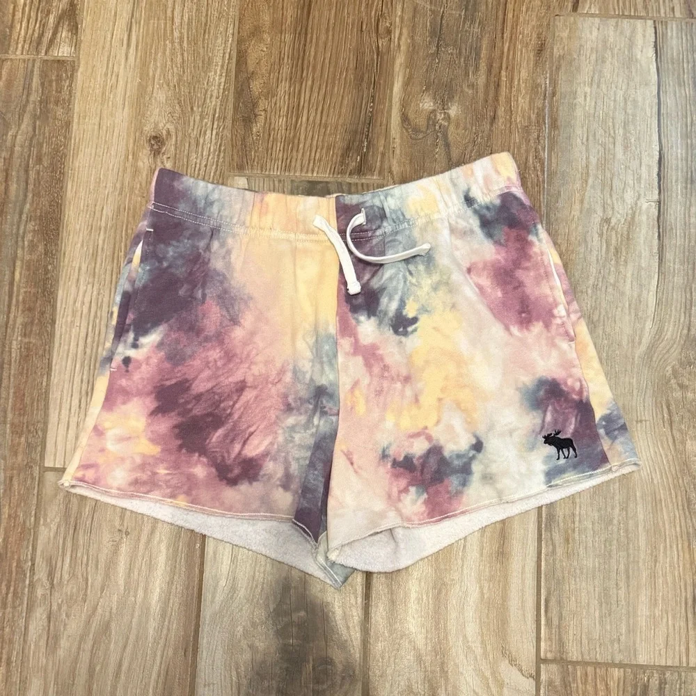 Abercrombie Kids Tie Dye Soft Shorts